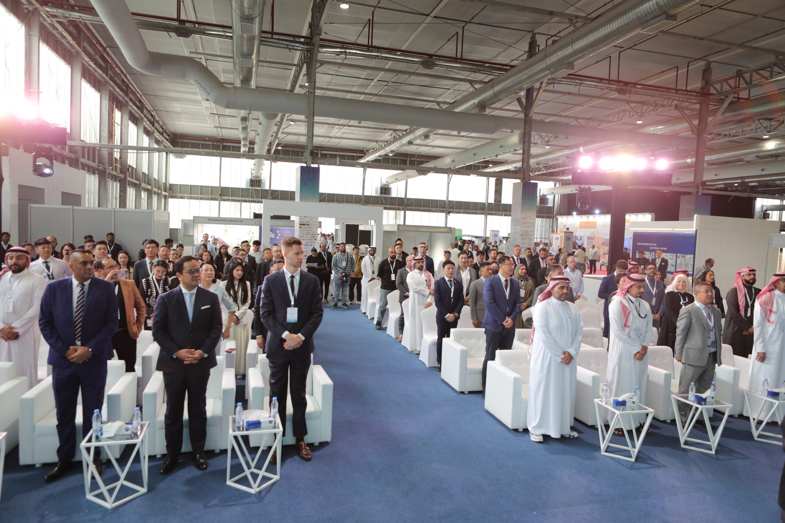 Photograph from the show floor